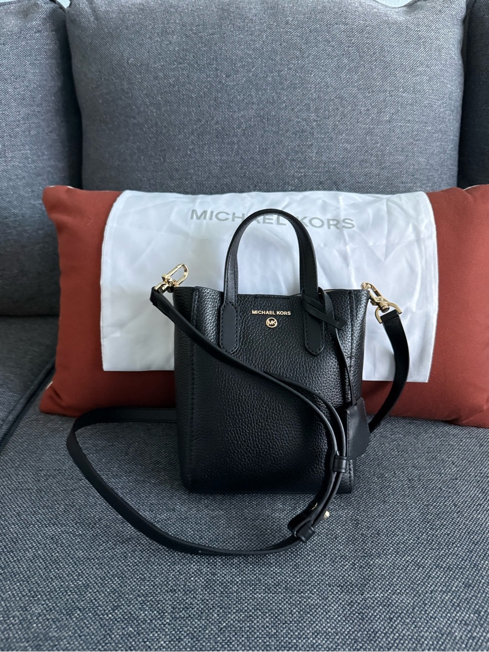 Michael Kors Sinclair XS Pebble Leather Crossbody Bag